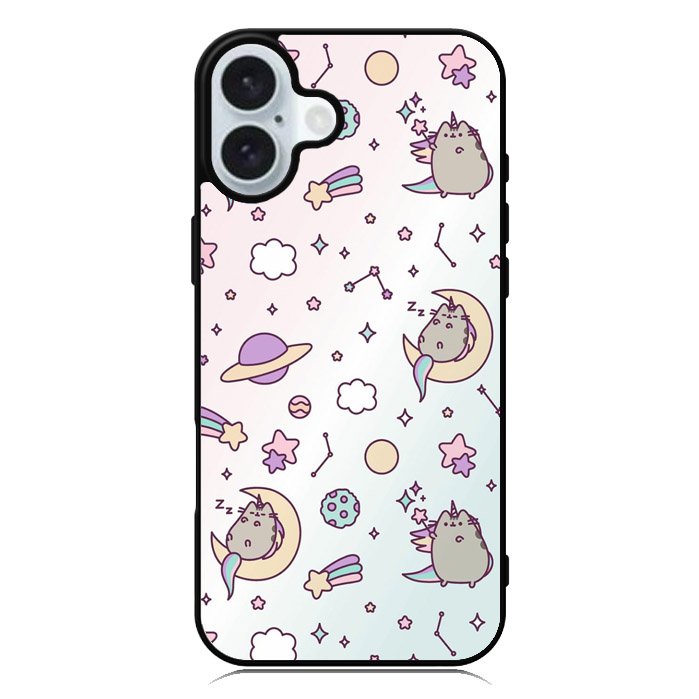 Pusheen The Cat Fairy Unicorn iPhone 16 Case
