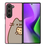Pusheen The Cat Cookies Samsung Galaxy Z Fold 6 Case