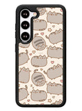 Pusheen The Cat Pattern Samsung Galaxy S23 Plus 5G / Samsung Galaxy S23+ 5G Case