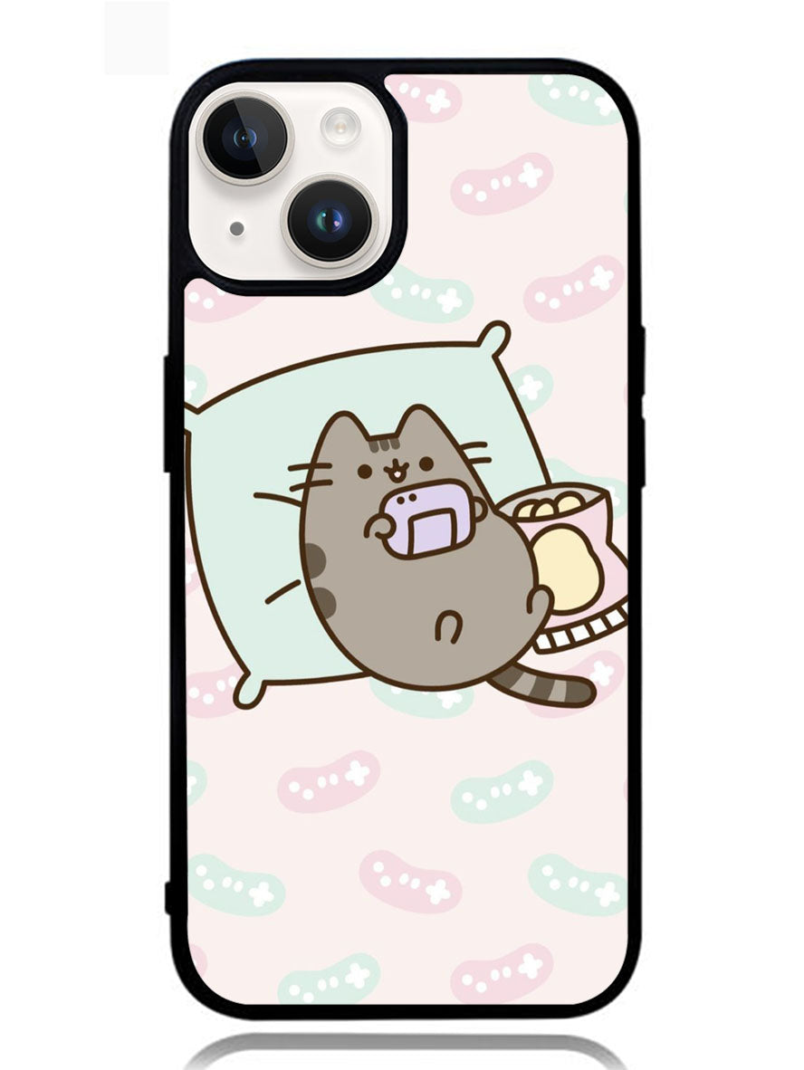 Pusheen The Cat Enjoy Gaming iPhone 14 Plus Case OV0979