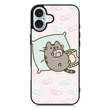 Pusheen The Cat Enjoy Gaming iPhone 16 Plus Case
