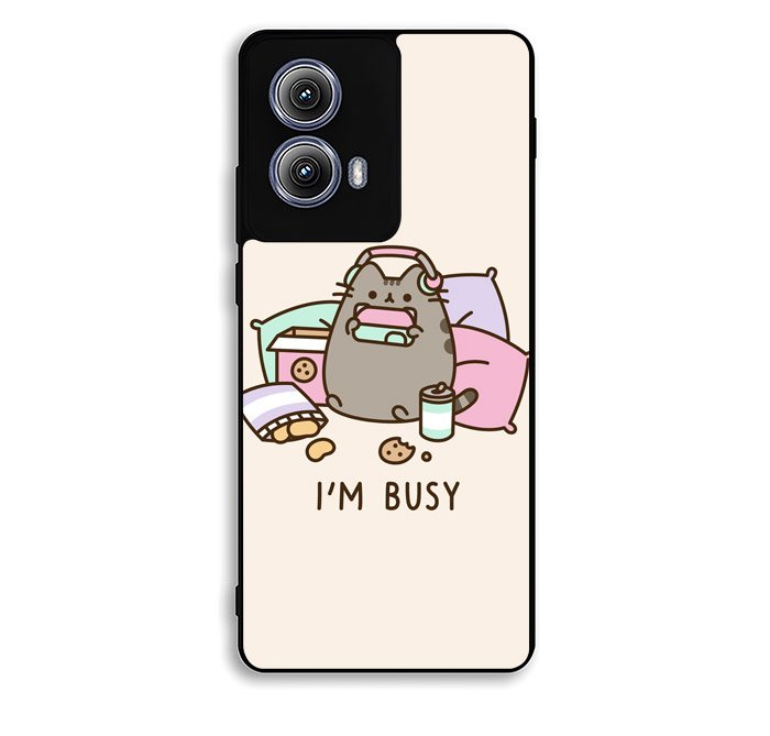 Pusheen The Cat Very Busy Motorola Moto Edge 2024 Case OV6967