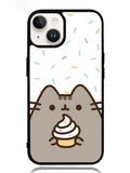 Pusheen The Cat Rainbow Cupcakes iPhone 14 Case OV0980