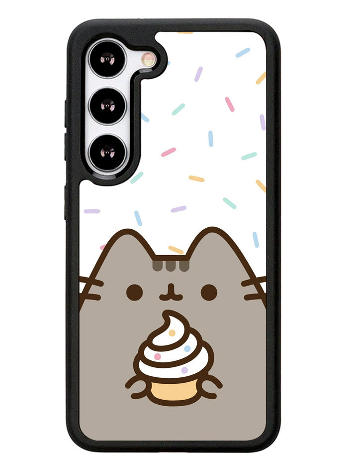 Pusheen The Cat Rainbow Cupcakes Samsung Galaxy S23 5G Case