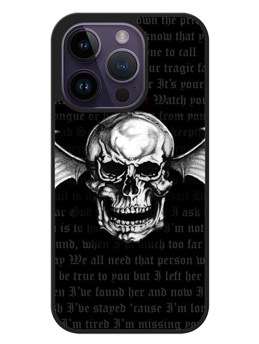 Deathbat Avenged Sevenfold iPhone 14 Pro Max Case OV4603