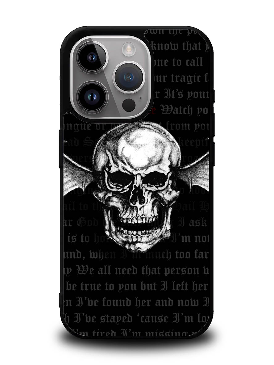 Deathbat Avenged Sevenfold iPhone 16 Pro Max Case