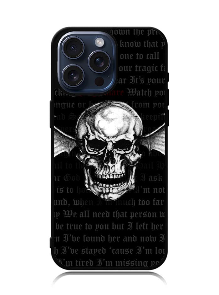 Deathbat Avenged Sevenfold iPhone 15 Pro Max Case OV4603