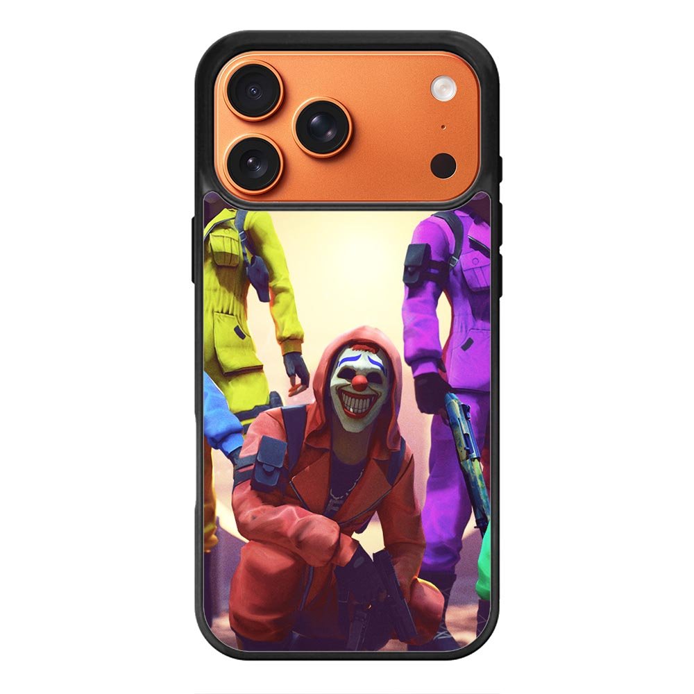 Free Fire Clown Garena iPhone 17 Pro Case QC7057