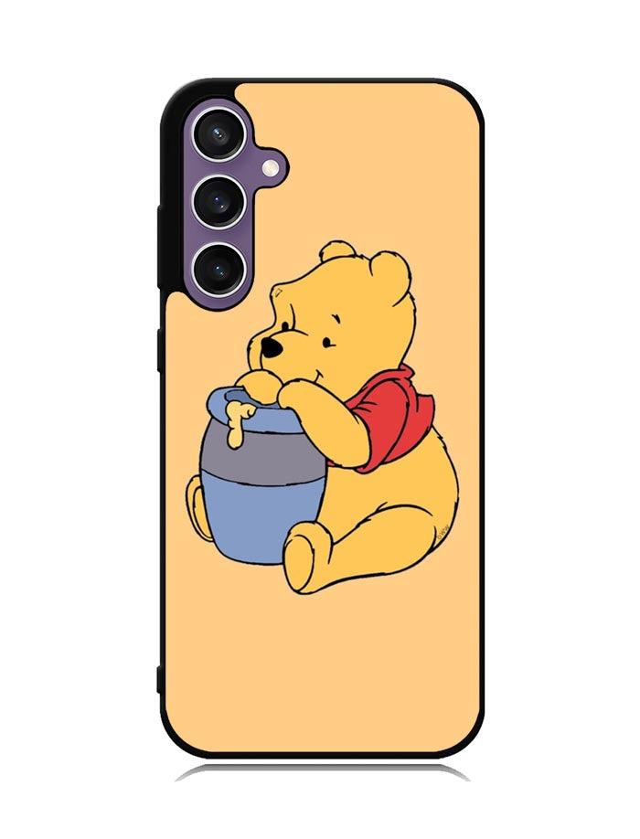Winnie The Pooh Honey Eat Samsung Galaxy S23 FE 5G Case