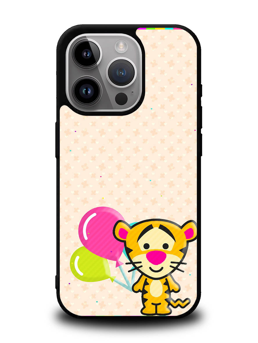 Winnie The Pooh Tigger Ballon iPhone 14 Pro Case QC6844