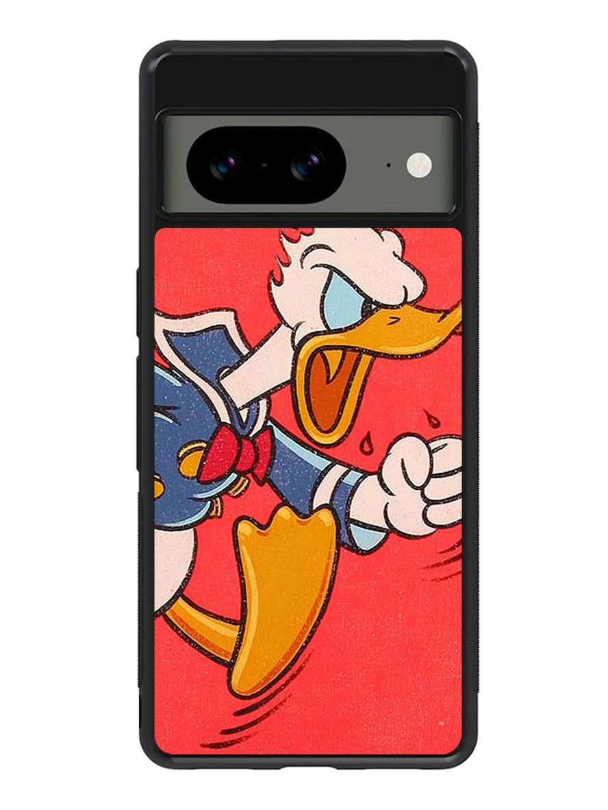 Angry Donald Duck Google Pixel 8A Case QC3819