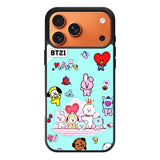 BTS BT21 Family iPhone 17 Pro Case QC4293