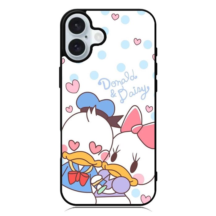 Baby Donald And Daisy iPhone 16 Plus Case QC7163
