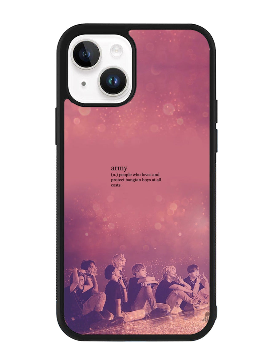 BTS Army Noun iPhone 15 Case OV4249
