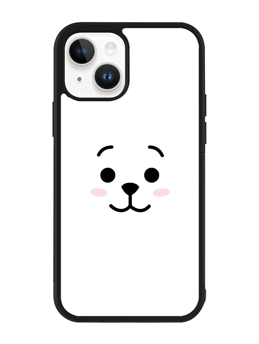 BTS BT21 RJ Face iPhone 15 Case OV7143