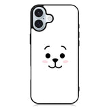 BTS BT21 RJ Face iPhone 16 Plus Case QC7143