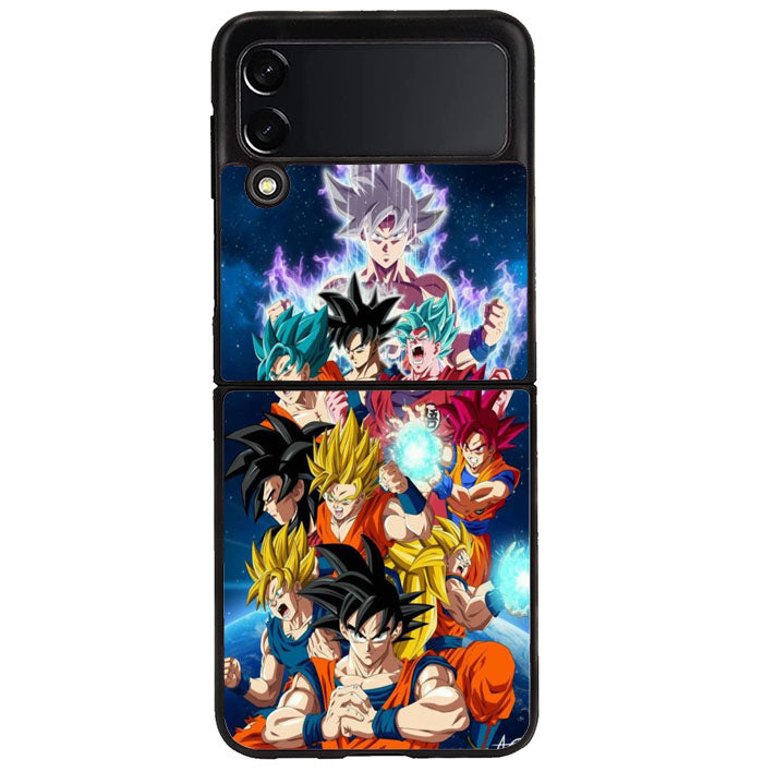 Dragonball Super Saiya Samsung Galaxy Z Flip 4 5G 2022 Case
