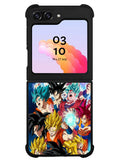 Dragonball Super Saiya Samsung Galaxy Z Flip 5 5G 2023 Case
