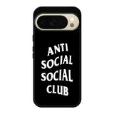 Anti Social Social Club Black White Google Pixel 10 Pro Case QC7174