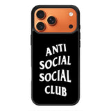 Anti Social Social Club Black White iPhone 17 Pro Max Case QC7174