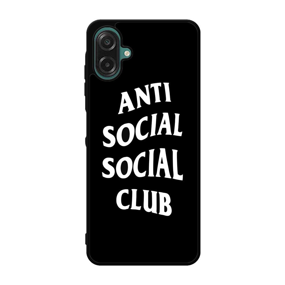 Anti Social Social Club Black White Samsung Galaxy A07 Case QC7174