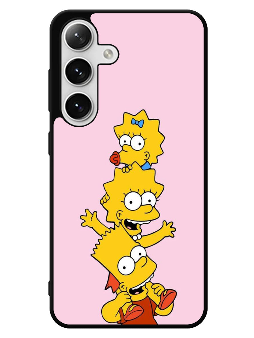The Simpsons And Family Samsung Galaxy S24 5G Case
