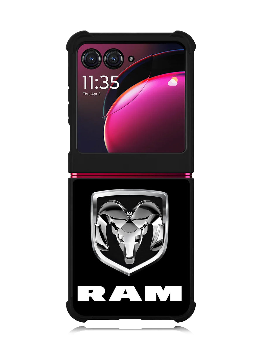 Ram Dodge Ram Logo Motorola Moto Razr Plus 2023 , Moto Razr+ 2023 Case