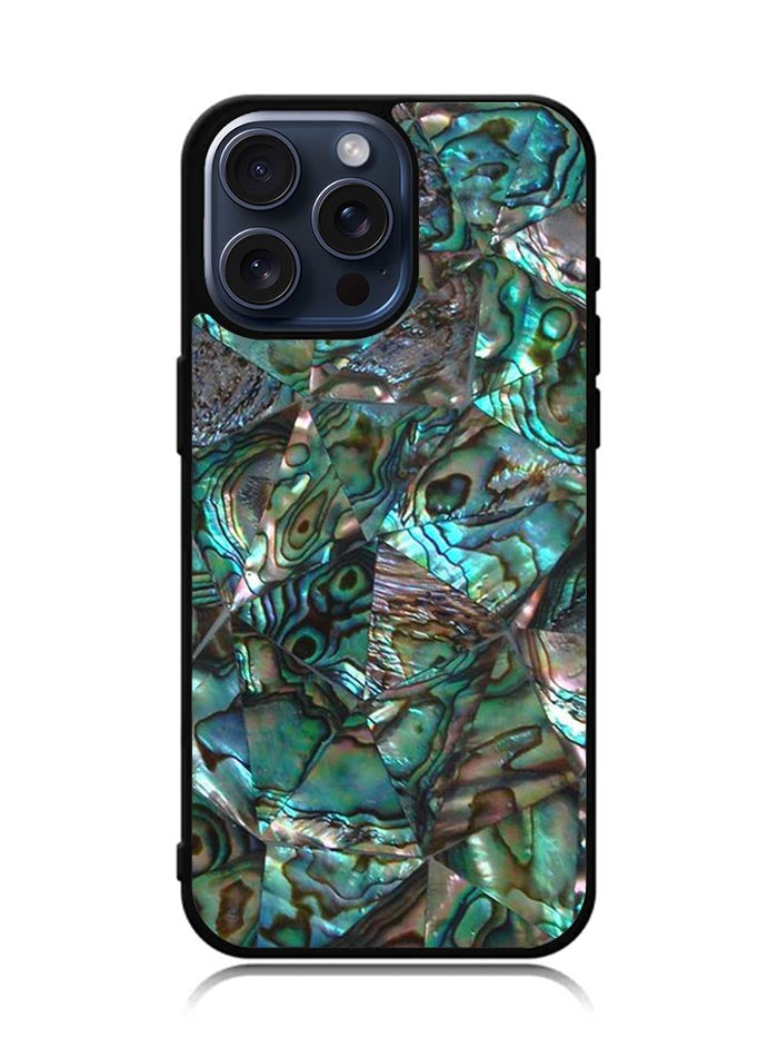 Crazy Pattern Abalone iPhone 15 Pro Case OV7133