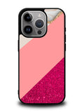 Pink Marble Beautiful iPhone 16 Pro Max Case QC6964