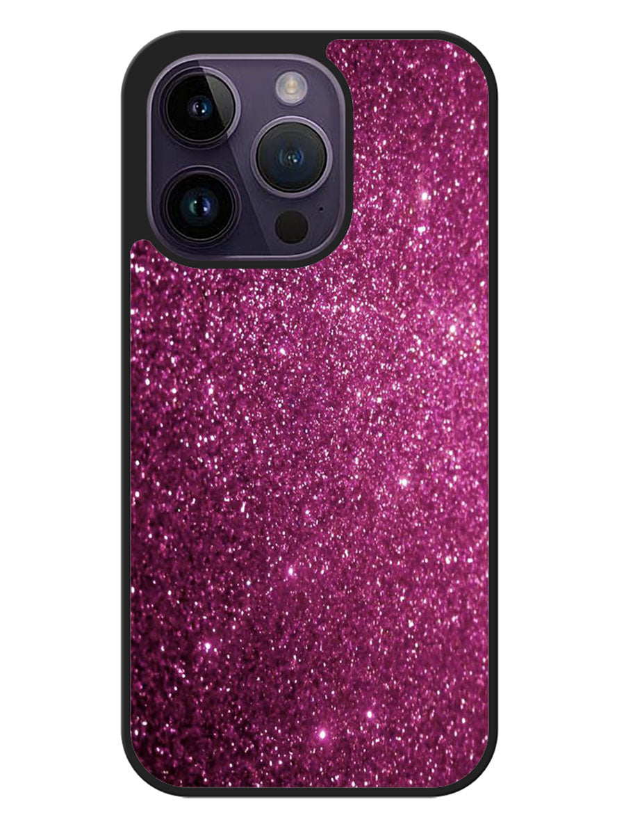 Purple Glitter iPhone 14 Pro Case OV1015