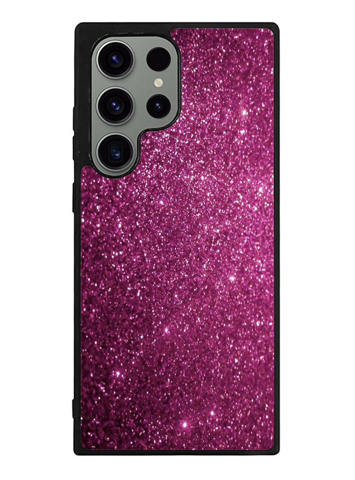 Purple Glitter Samsung Galaxy S23 Ultra 5G Case