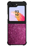 Purple Glitter Samsung Galaxy Z Flip 5 5G 2023 Case