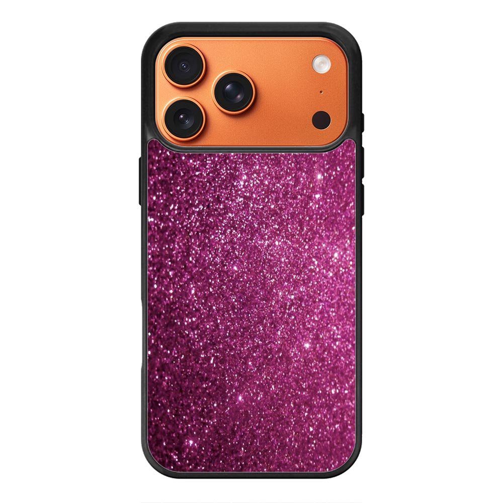 Purple Glitter iPhone 17 Pro Case