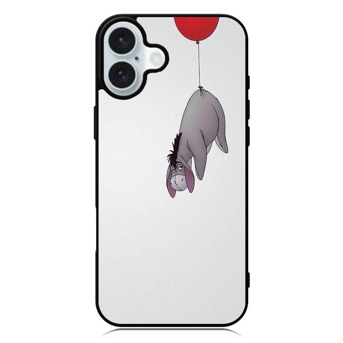 Eeyore Flying With Baloon iPhone 16 Case QC7088