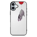 Eeyore Flying With Baloon iPhone 16 Plus Case QC7088