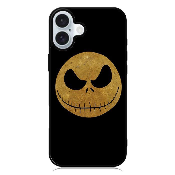 Nightmare Before Christmas Black iPhone 16 Plus Case QC6983