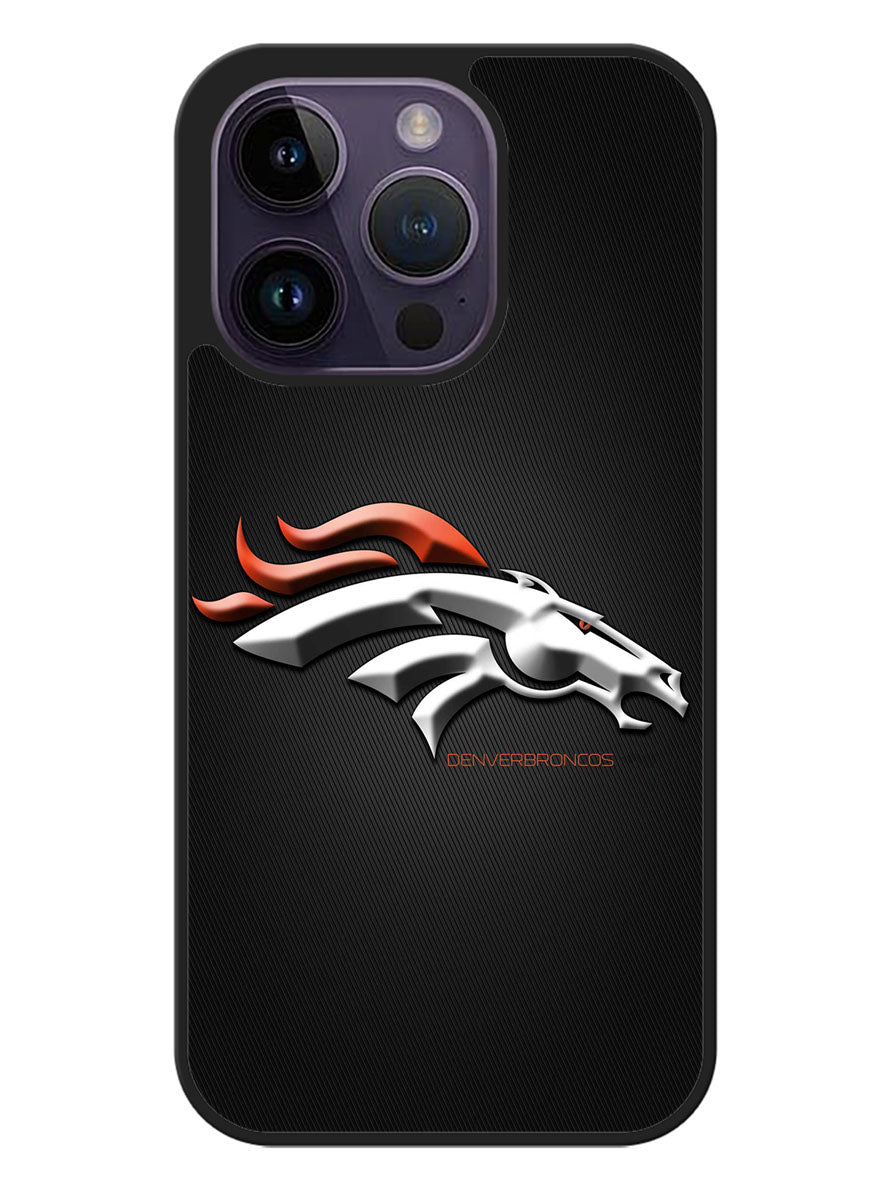 Denver Broncos Grey Background iPhone 14 Pro Case OV5721