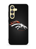 Denver Broncos Grey Background Samsung Galaxy S25 Plus 5G , Samsung Galaxy S25+ 5G Case