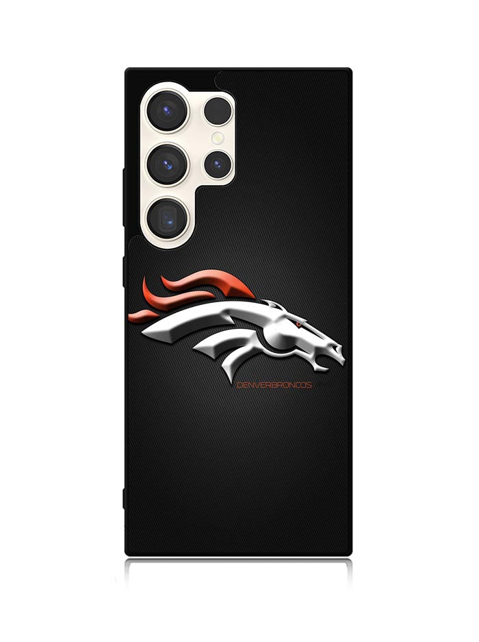 Denver Broncos Grey Background Samsung Galaxy S24 Ultra 5G Case