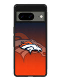 Denver Broncos Logo Ball Pattern Google Pixel 8A Case QC4622