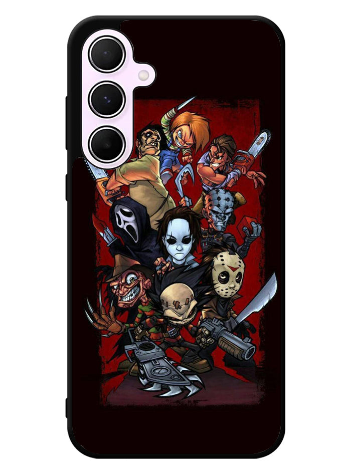 Classic Horror Movie Villains Samsung Galaxy A35 5G Case