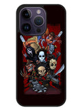 Classic Horror Movie Villains iPhone 14 Pro Case