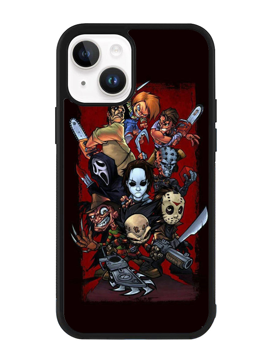 Classic Horror Movie Villains iPhone 15 Case OV7131