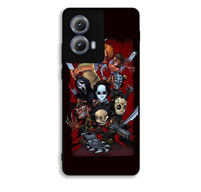 Classic Horror Movie Villains Motorola Moto Edge 2024 Case OV1381