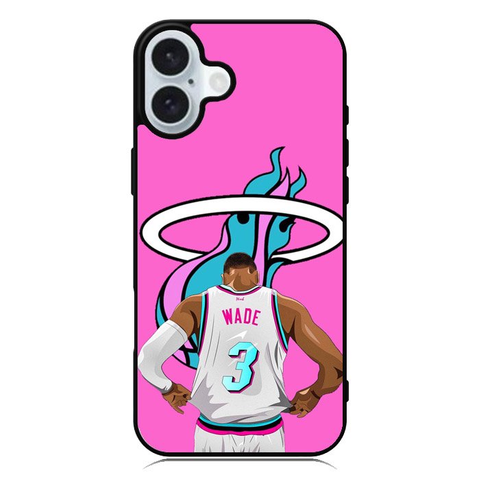 Wade Miami Heat iPhone 16 Plus Case QC6871