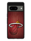 Miami Heat Red Google Pixel 8A Case QC7006