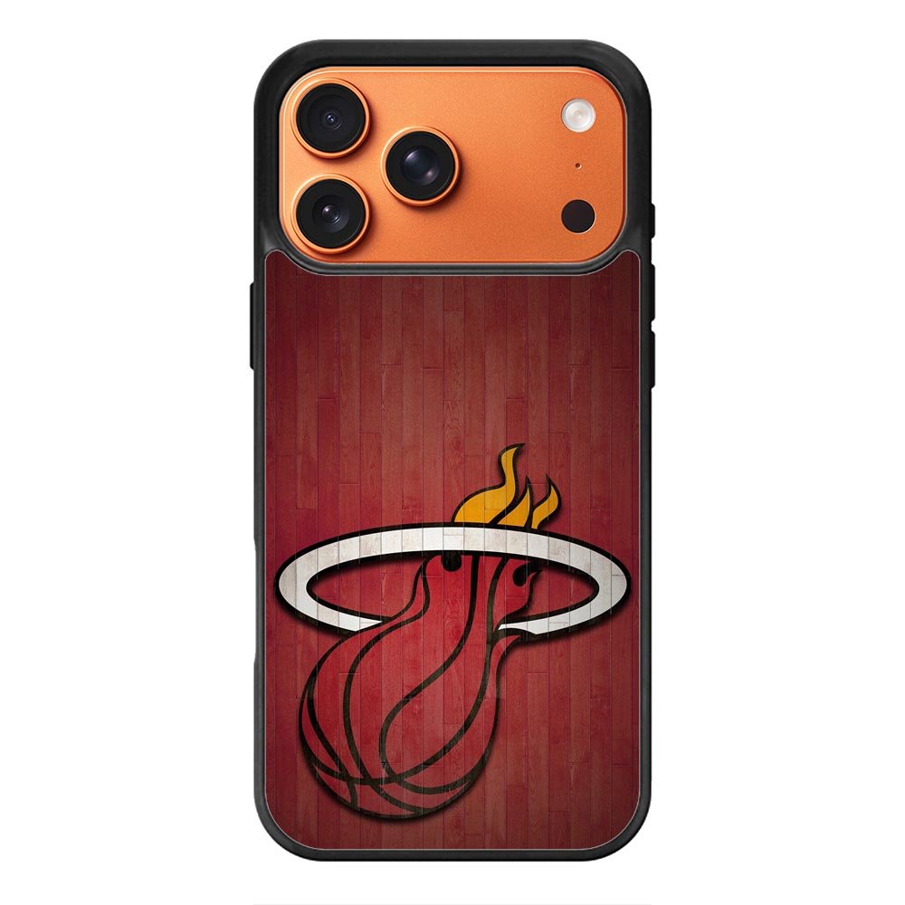 Miami Heat Red iPhone 17 Pro Max Case QC7006