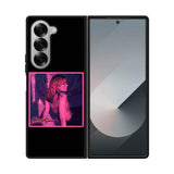 Dua Lipa Pink Poster Samsung Galaxy Z Fold 7 5G Case QC8378