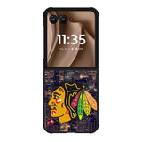 Blackhawks Chicago Motorola Moto RAZR Plus 2025 Case OV8517