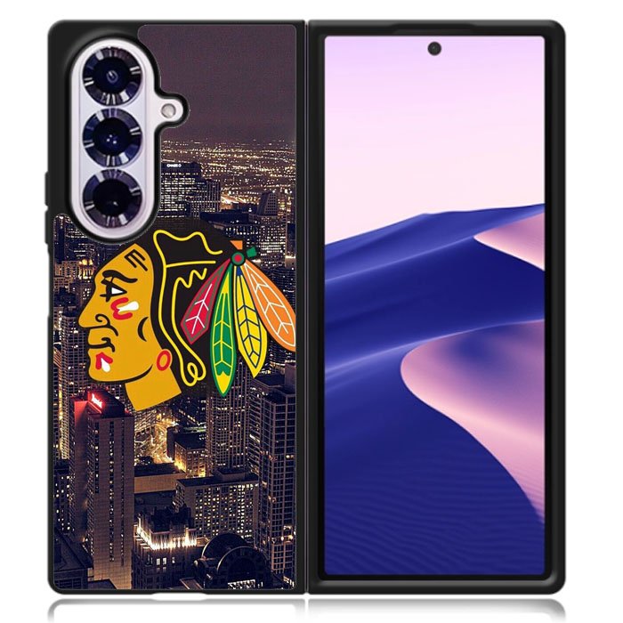 Blackhawks Chicago Samsung Galaxy Z Fold 7 Case OV8517